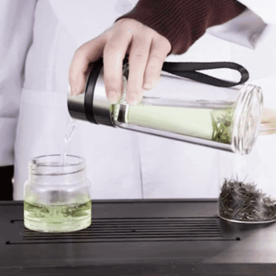 Cash on Delivery Available Upyoga Sense - Double-Wall Glass Tea Infuser-New - view 2