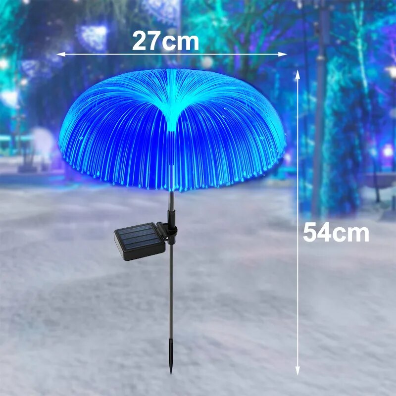 Catterton Outdoor Jellyfish Shape Solar LED Fountain Light - view 7