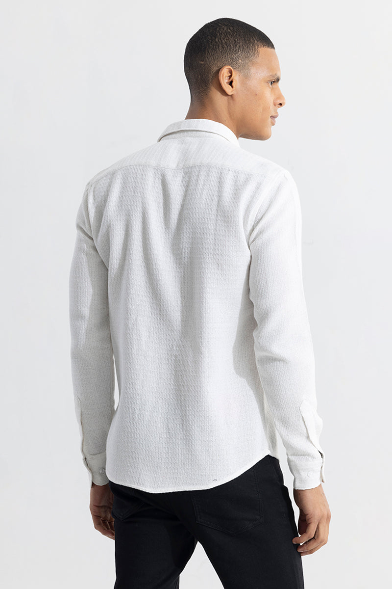 SNITCH RelaxKnit White Shirt - view 6