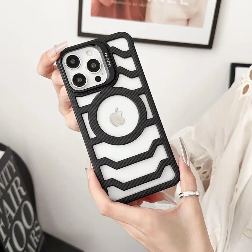 Million Cases Resilient Carbon Fiber Bracket Case - iPhone - view 4