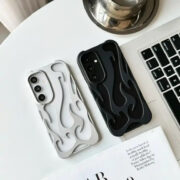 Million Cases Hollow Flame Design Heat Dissipation Case - Samsung