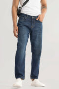 SNITCH Downtown Indigo Blue Baggy Jeans