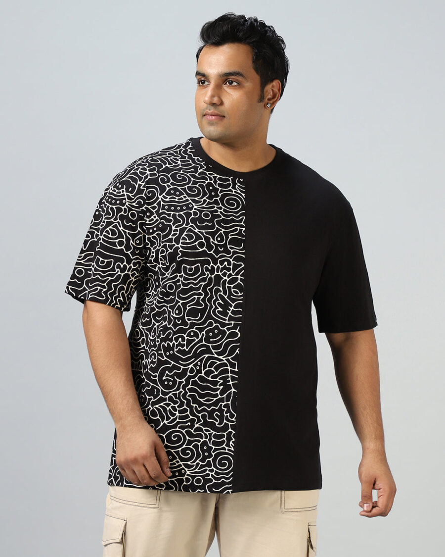 BlackTree Oversized Plus Size T-shirt