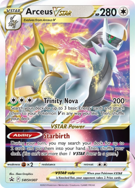 Promo swshp-swsh307 ultra – Pokémon Arceus VSTAR - SWSH307 - Promo [swshp-SWSH307] [Ultra] - Arceus VSTAR - SWSH307 - Promo