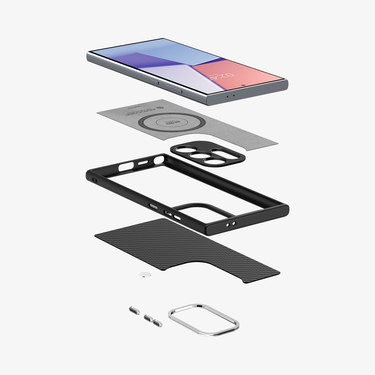 Galaxy S24 Series - Enzo Aramid – Matte Black - view 4