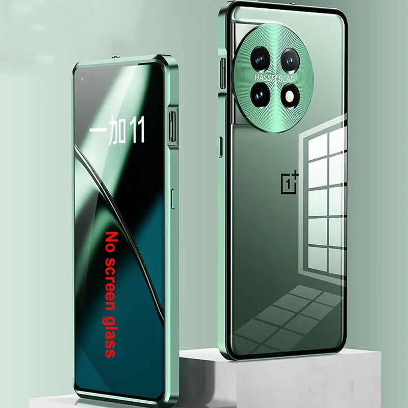 Million Cases OnePlus 12R Aluminium Alloy Metal Frame Glass Case - view 8