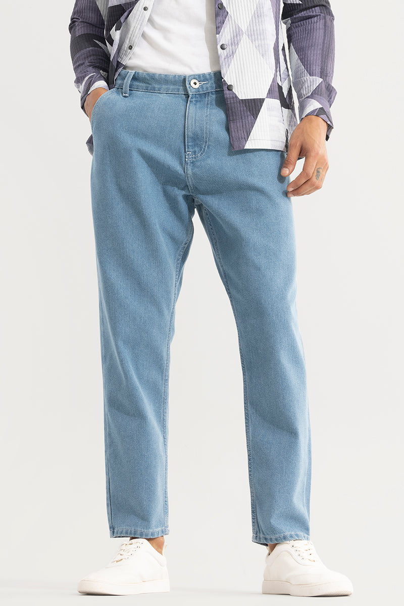 SNITCH ShadowTwill Sky Blue Baggy Jeans - view 6