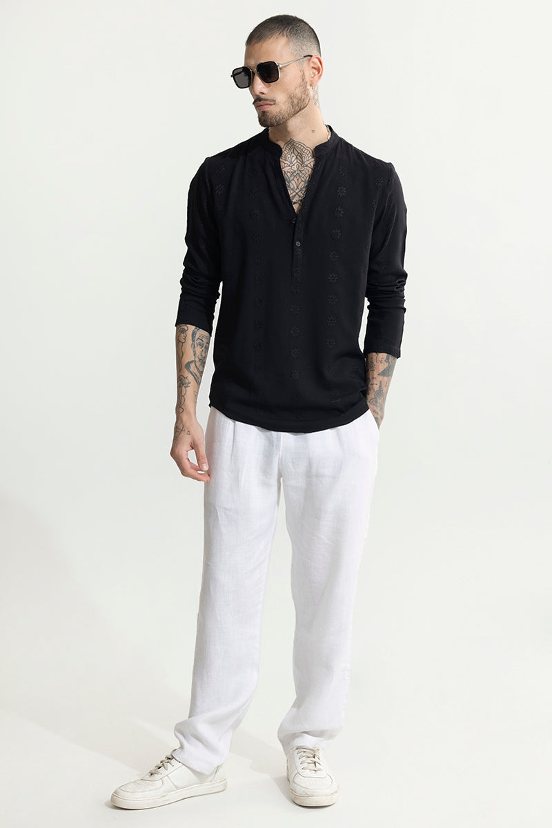 SNITCH Octus Black Kurta - view 3