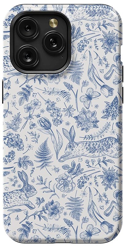 Casetry Hop & Bloom | Bunny Toile Case