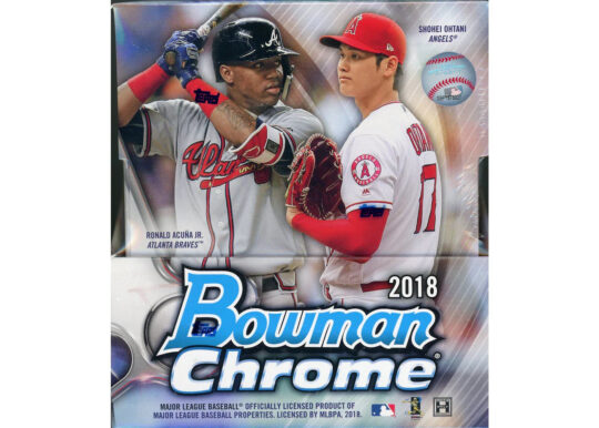 2018 Bowman Chrome Baseball Hobby Box