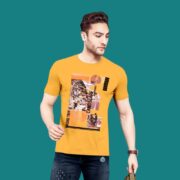 BlackTree(THHOR Series) ROUND NECK Orange TEES