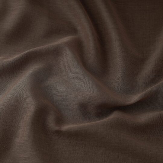 ITOKRI CRAFTS INITIATIVE Brown - Prewashed Plain Mul Cotton Fabric 05 - view 2
