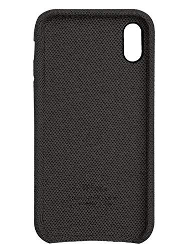 KShop Fabric Cover For iPhone X / XS - Black - view 2