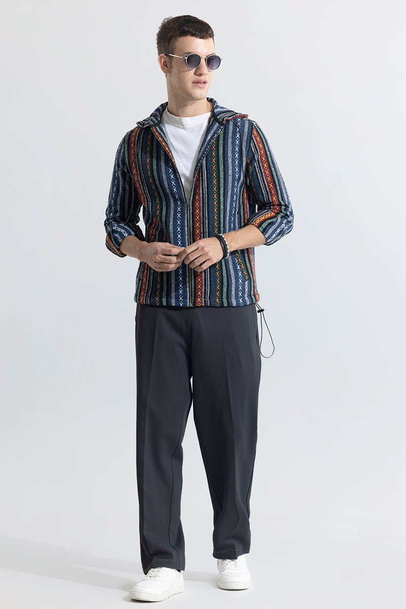 SNITCH SpectraMark Line Hoodie Styled Shacket - view 3