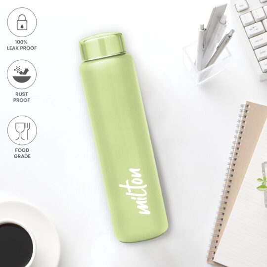 Aqua Stainless Steel Bottle (Milton) - view 2