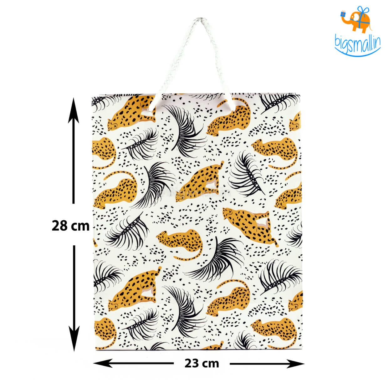 Ascetic Cheetah Printed Gift Bags - view 3