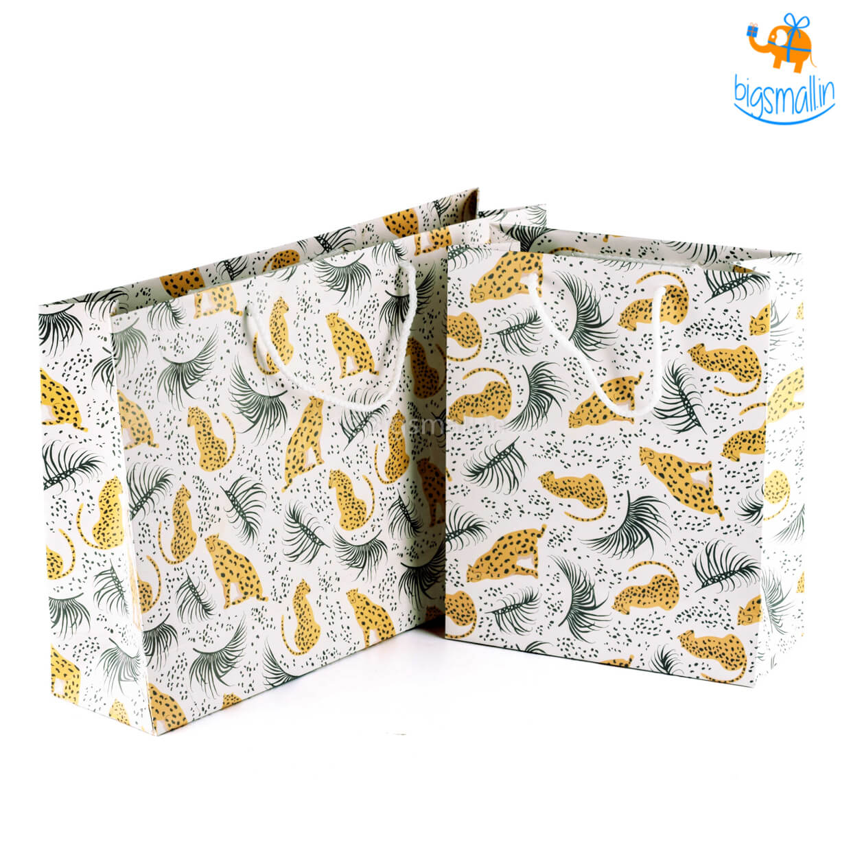 Ascetic Cheetah Printed Gift Bags