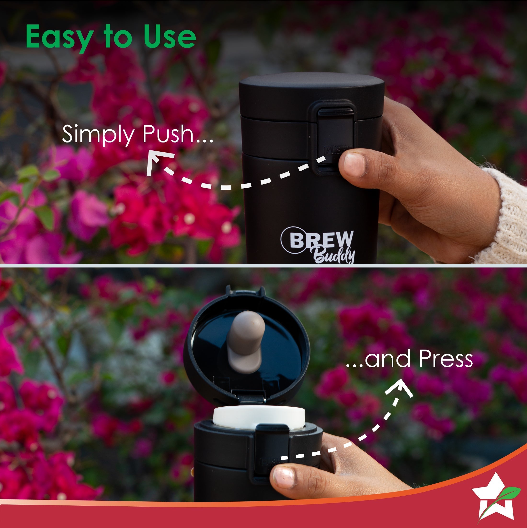 Wonderchef Renewed Brew Buddy Portable Coffee Mug . - view 7