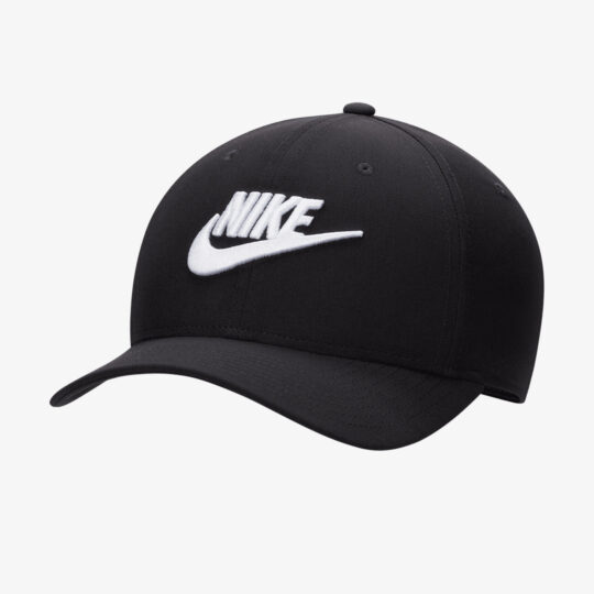 Nike | STRUCTURED SWOOSHFLEX FUTURA CAP { BLACK/ANTHRACITE/WHITE - view 2