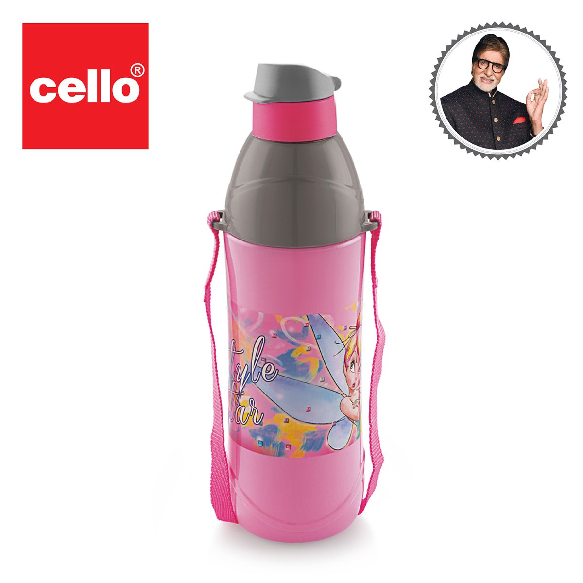 Cello Puro Junior 600 Cold Insulated Kids Water Bottle, 470ml - view 27