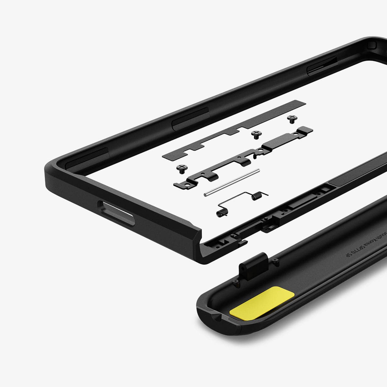 Galaxy Z Fold 2 Series - Slim Armor Pro – Black - view 7