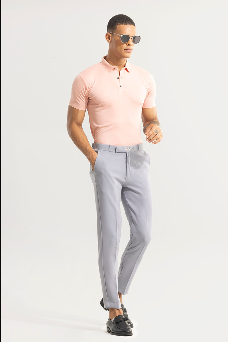 SNITCH Tuxedo Attire Grey Trouser - view 5