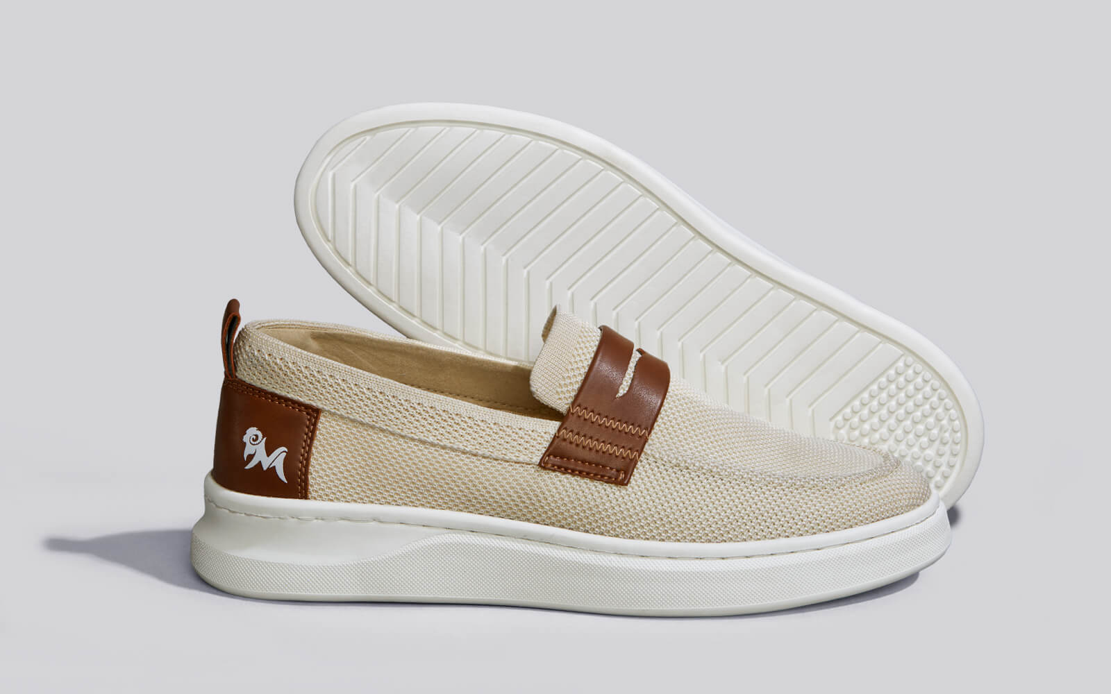 Neeman's Brunch Loafers : Ivory/Tan - view 6