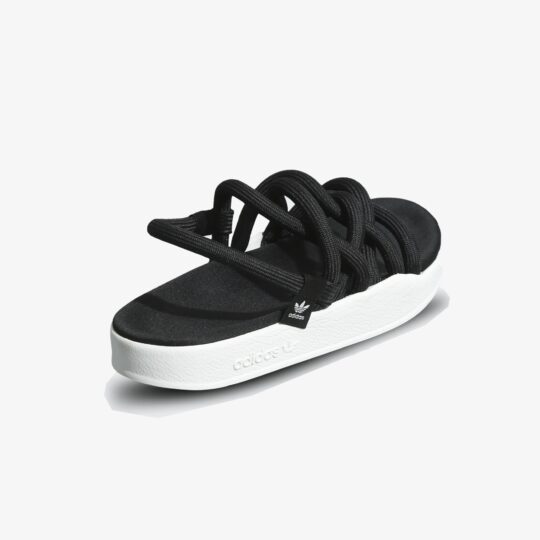 Adidas Originals | ADILETTE NODA SANDALS { BLACK/WHITE - view 2