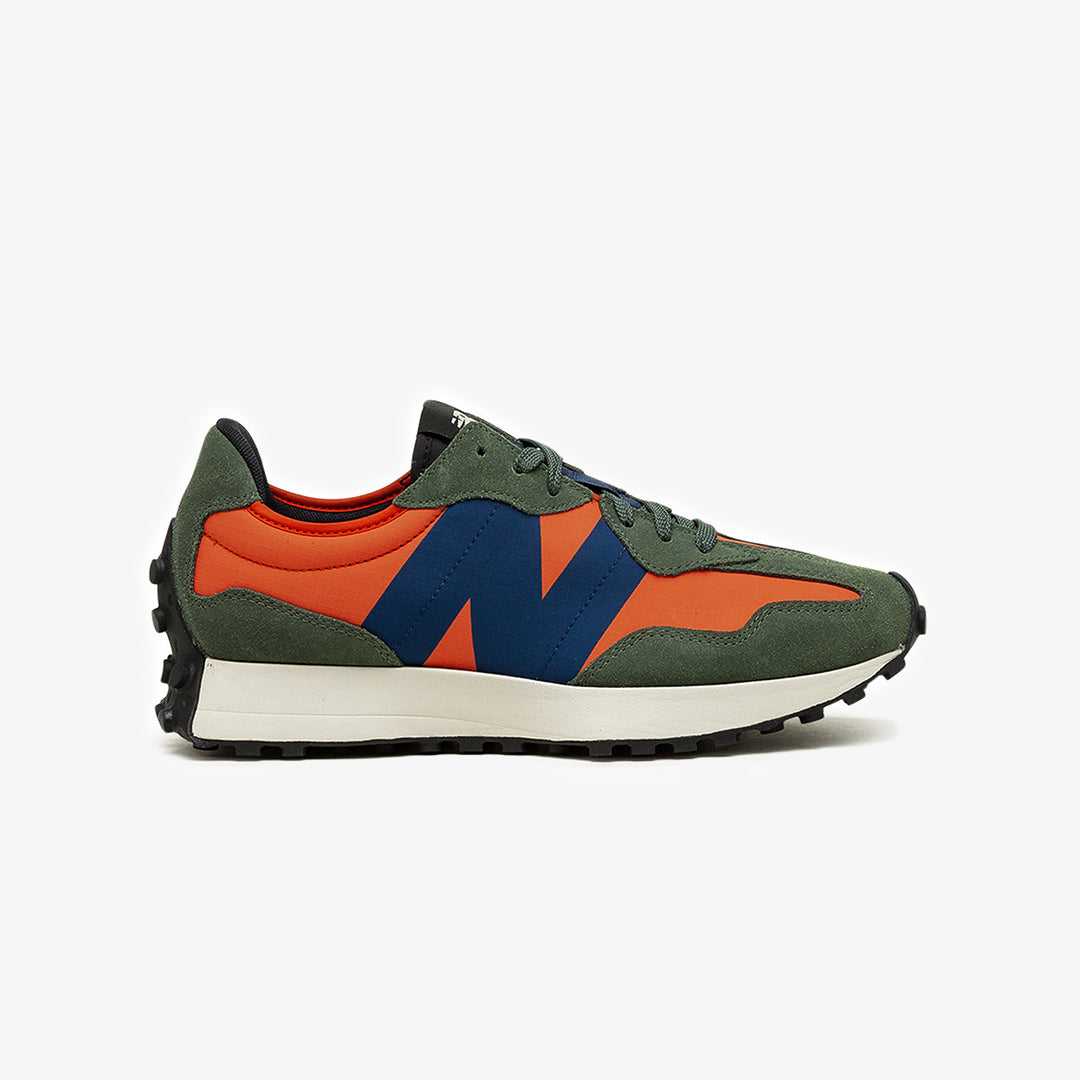 New Balance | 327 DARK BLAZE { ORANGE/BLUE - view 4