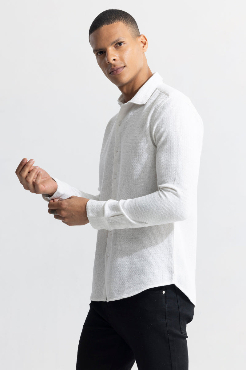 SNITCH RelaxKnit White Shirt - view 5