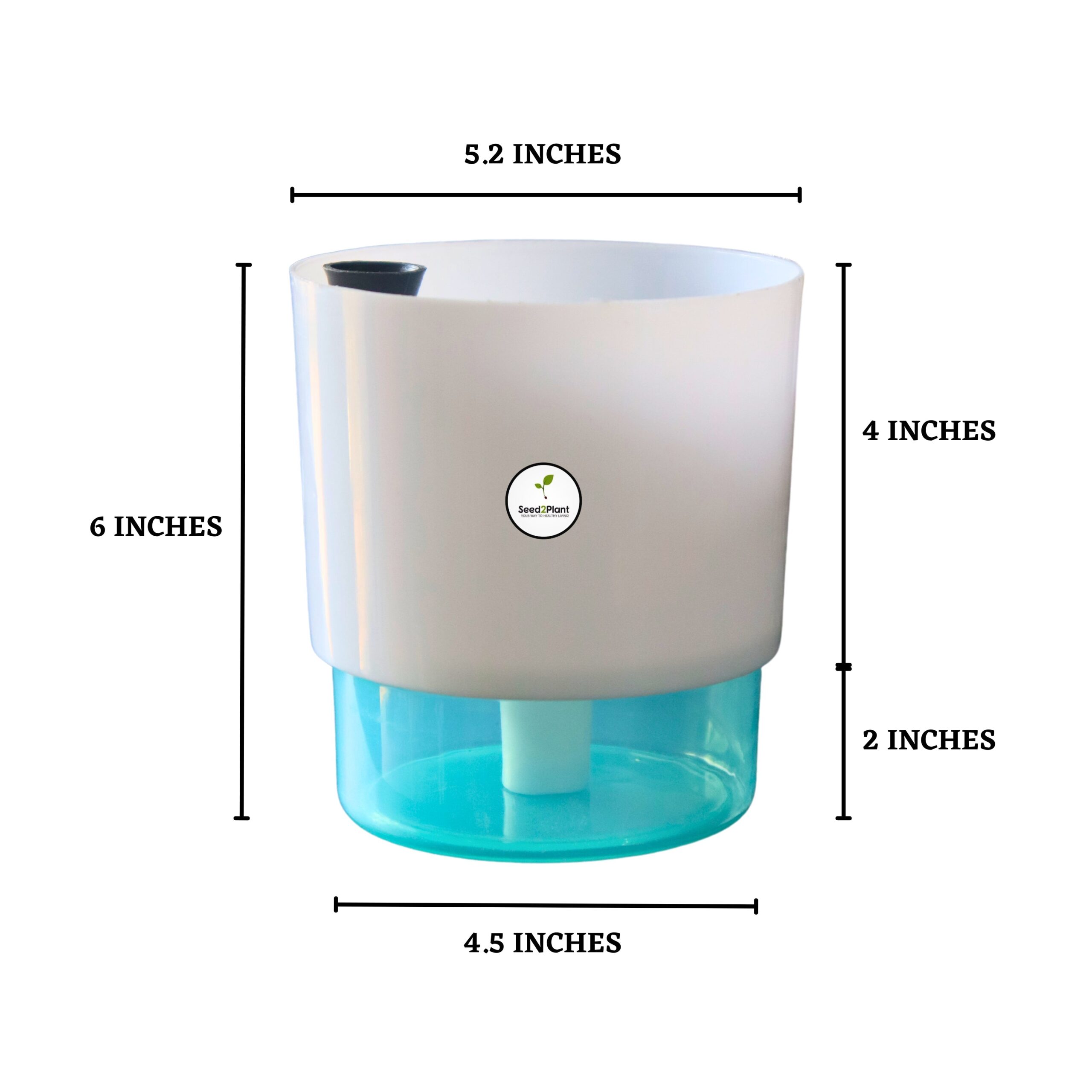 Seed2Plant HydroGlow Effortless Self-Watering Indoor Planter - view 2