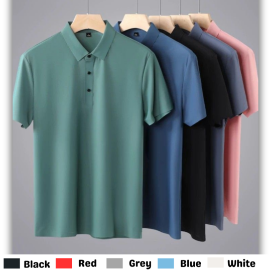 Roposo Clout Polo T-Shirts Combo👕(Pack of 5)