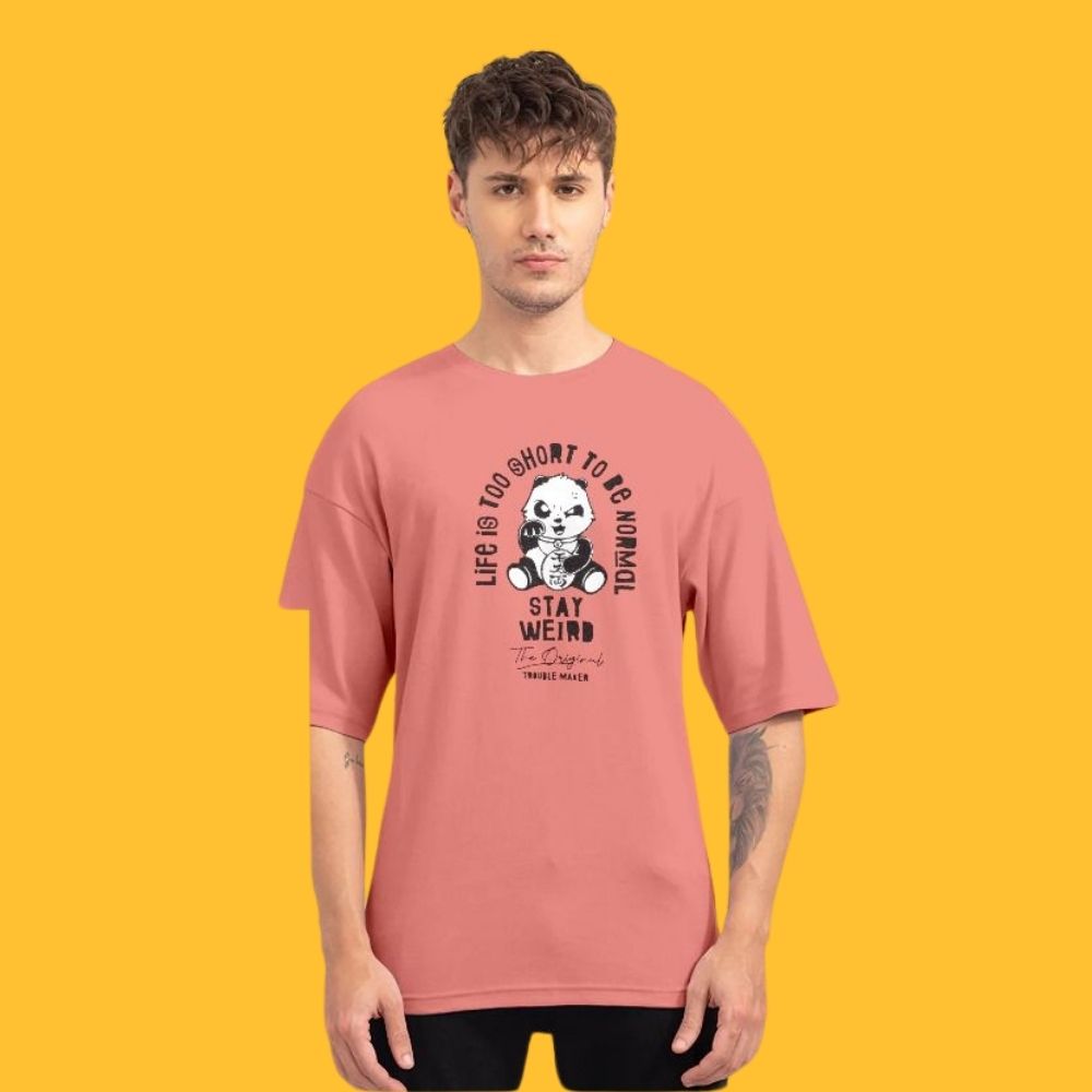 BlackTree(THHOR Series) ROUND NECK Salmon TEES