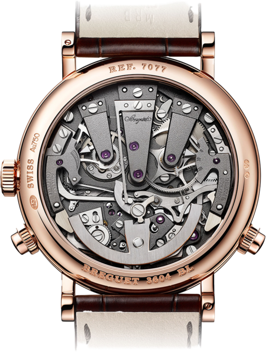 Breguet Tradition 7077 Skeleton Dial Brown 44 MM Watch for Men - view 2
