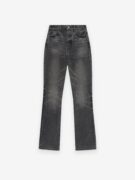 ESSENTIALS Women's High Waisted Fitted Jeans – Vintage Black
