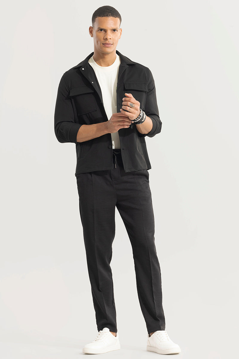 SNITCH Soft Stride Black Trouser - view 2