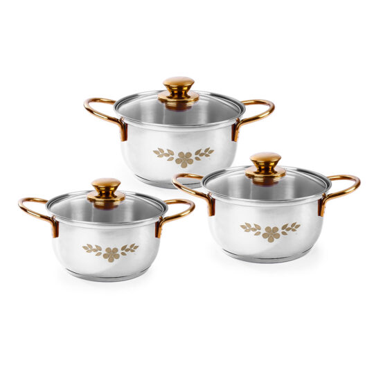 Wonderchef Renewed Gold Stanton Stainless Steel 3