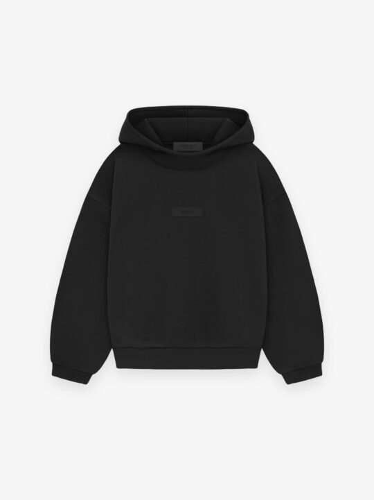 ESSENTIALS Kids Hoodie – Jet Black