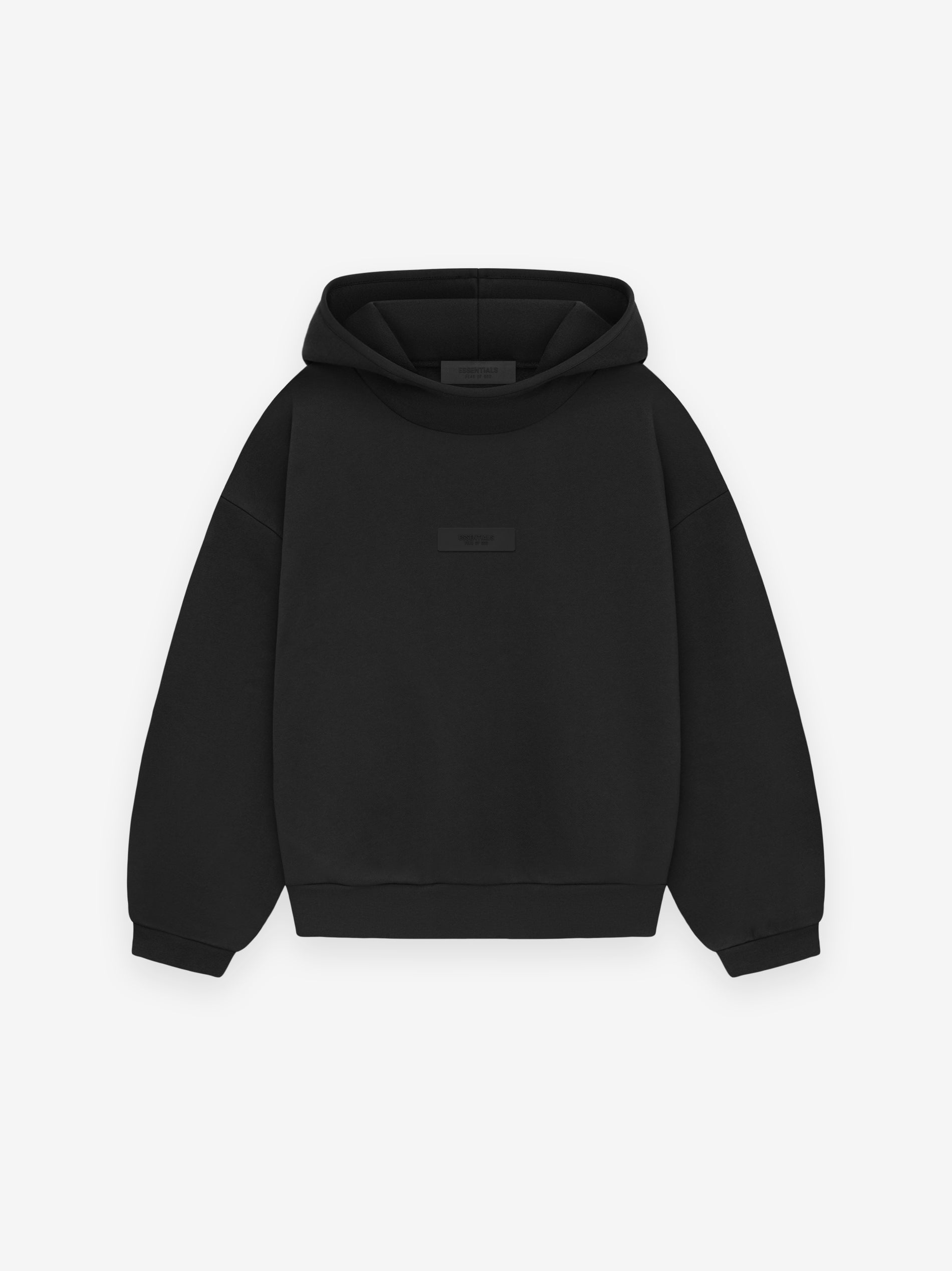 ESSENTIALS Kids Hoodie – Jet Black