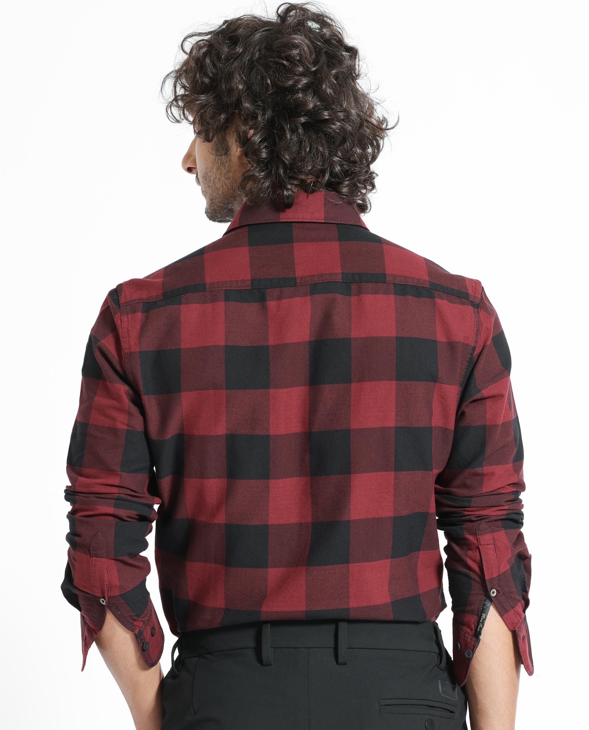 Rare Rabbit Men's Byre Multi Full Sleeves Checks Shirt - view 7