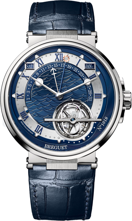 Breguet Marine Blue Dial Men 43.8 mm
