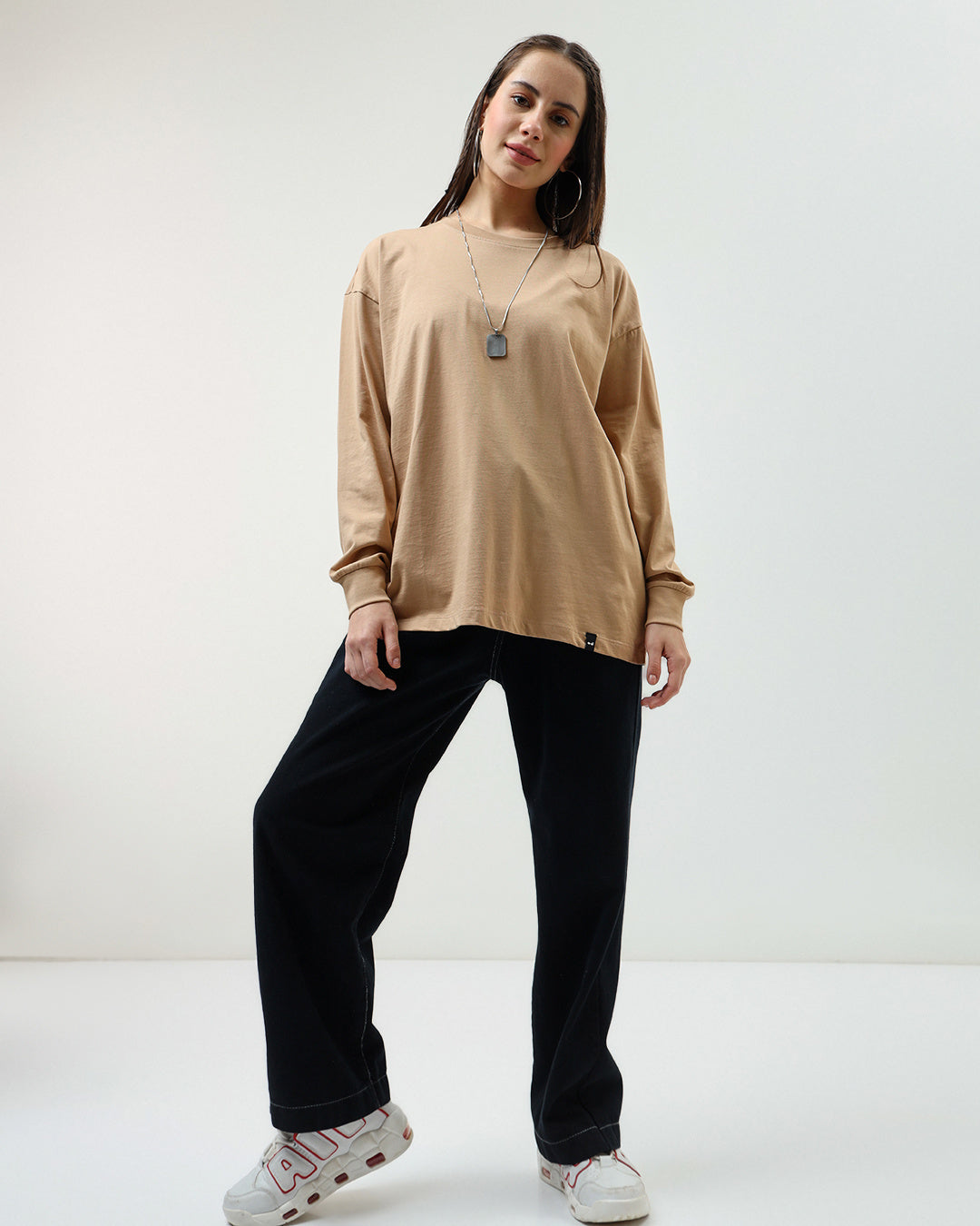 BlackTree Brown Oversized dresses - view 4