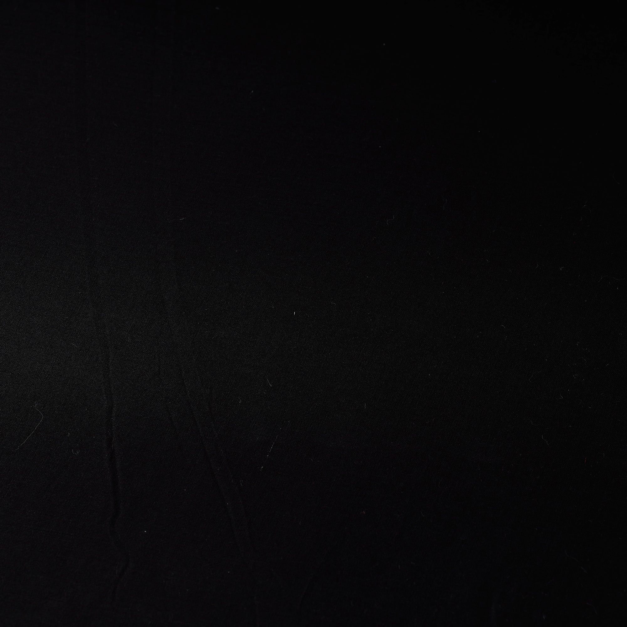 ITOKRI CRAFTS INITIATIVE Black - Prewashed Plain Mul Cotton Fabric 04 - view 4
