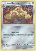 Promo mcd19-11 holo – Pokémon Alolan Dugtrio - 11/12 - Promo [mcd19-11] [Holo] - Alolan Dugtrio - 11/12 - Promo