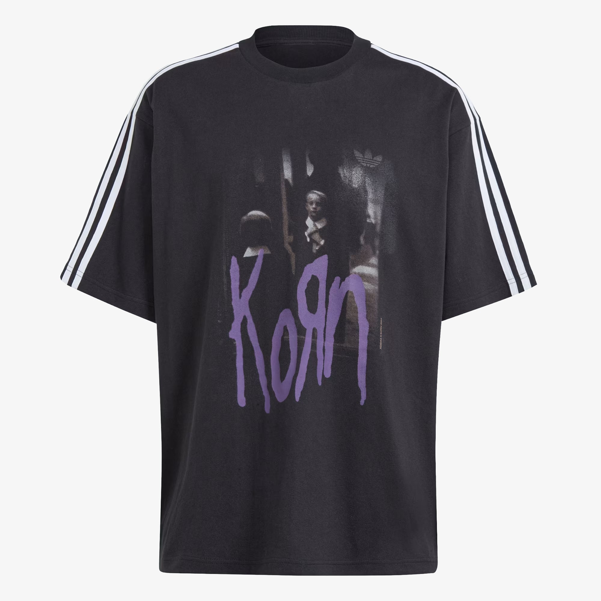 Adidas Originals | KORN GRAPHIC TEE { CARBON - view 3