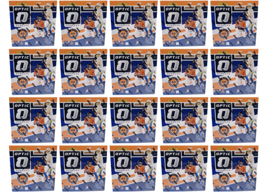 2021 Panini Donruss Optic Football Mega Box (Blue Hyper Parallels) 20x Lot