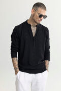 SNITCH Octus Black Kurta