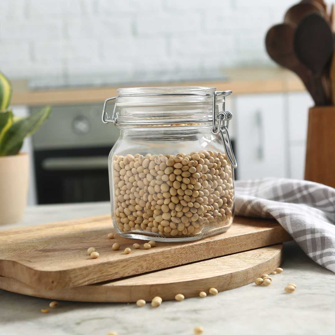 Wonderchef Bormioli Fido 2 Pc Set Glass Jar Container Medium. - view 9