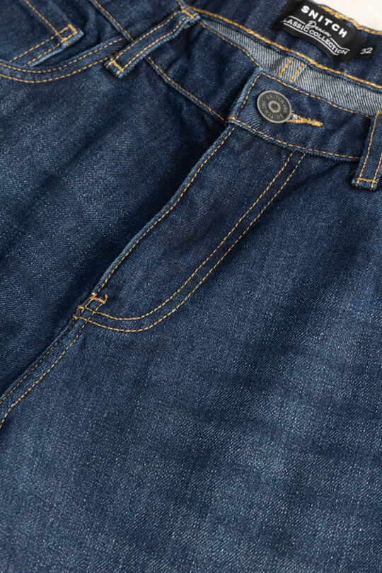 SNITCH Downtown Indigo Blue Baggy Jeans - view 2