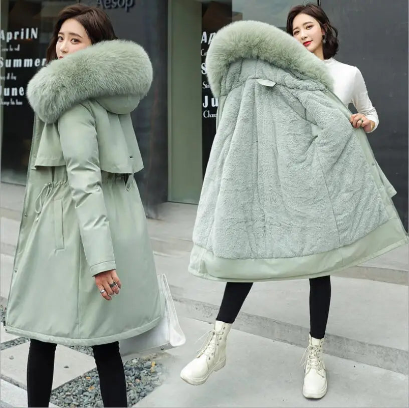 BlackTree Winter Jacket for Women's Winter Long Coats Hooded - view 3